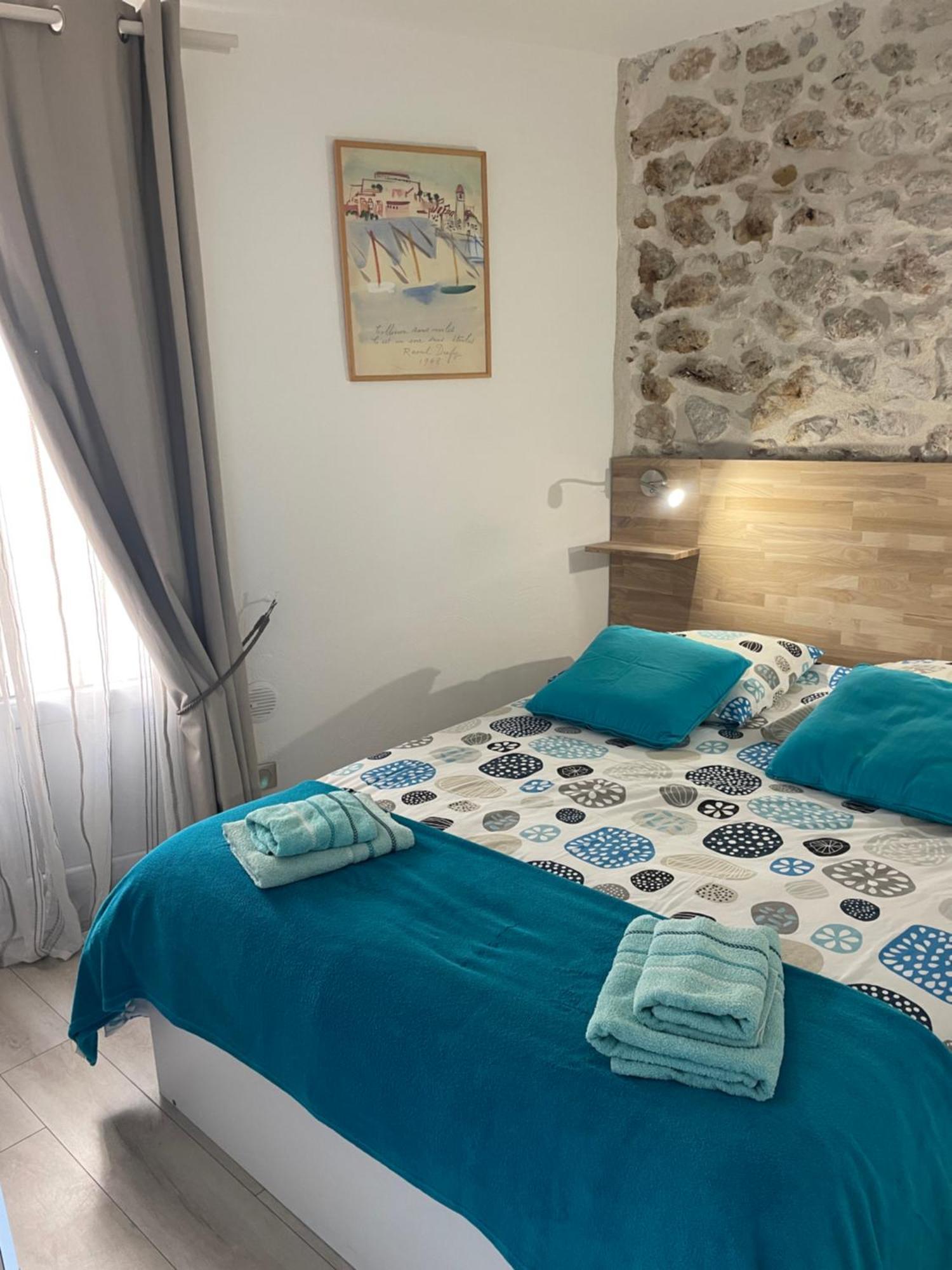 Appartement La Tourraque Cote Mer Antibes Exteriör bild